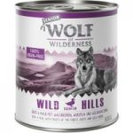 Wolf of Wilderness Senior Saver Pack 24 x 800g – Wild Hills – Duck
