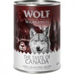 Wolf of Wilderness Mixed Pack “The Taste of” – 6 x 400g (3 varieties)