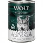 Wolf of Wilderness “The Taste of” 6 x 400g – The Taste of the Mediterranean