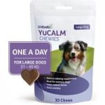 Lintbells YuCALM One-a-Day Chewies Dog Supplement – Medium (90 chews)